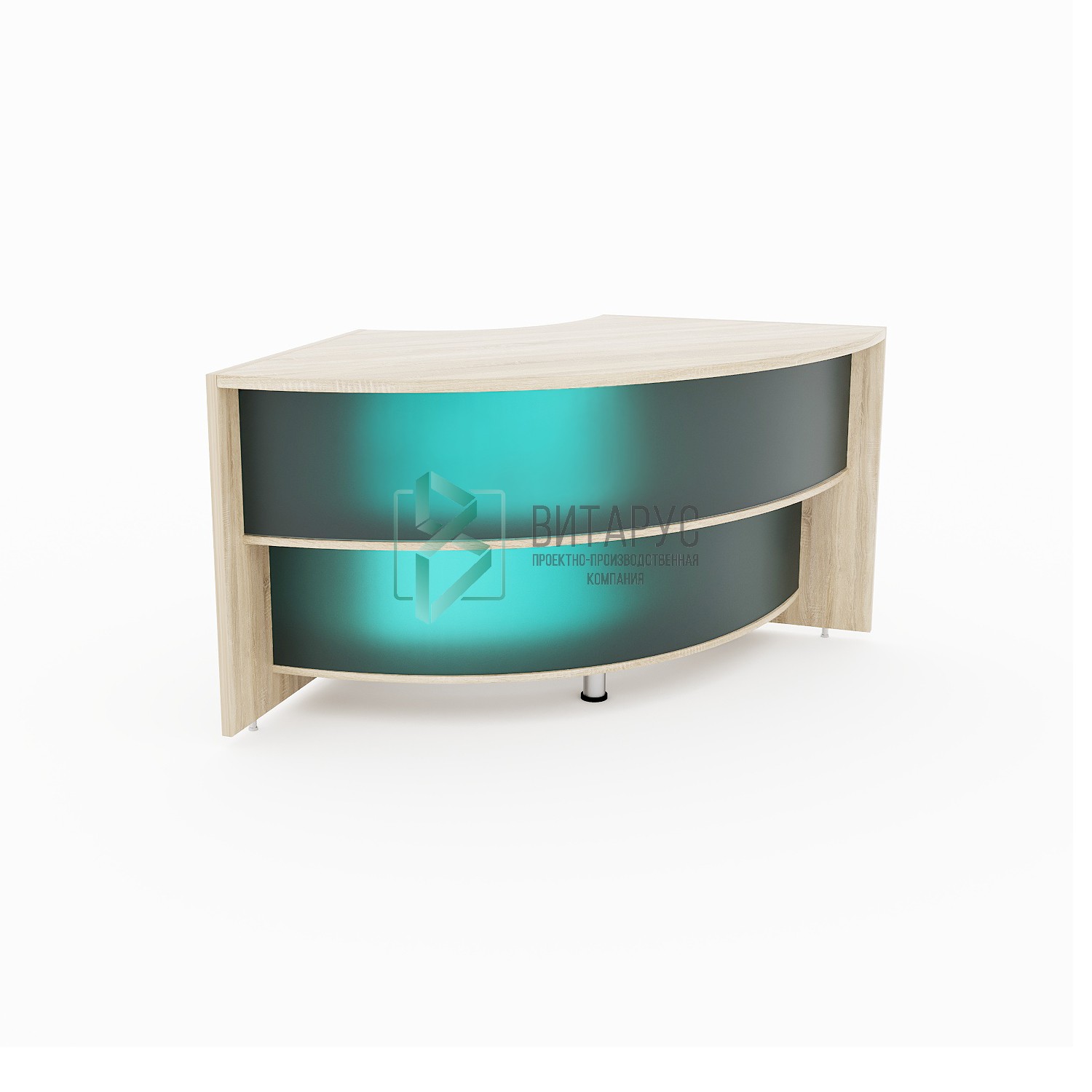 Кафедра выдачи литературы Медиум (Бо.2.02.07 1250х1250х750)