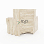 Кафедра выдачи литературы Резолют (Бо.2.01.10 1250х1250х1160)