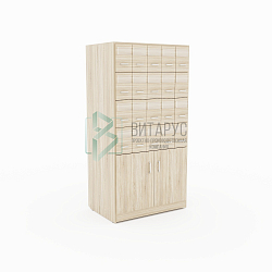 Шкаф формулярный 20 ящиков (5х4) на тумбе