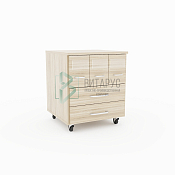 Шкаф-тумба формулярная 3+2 на колесах
